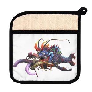 Ryuuk the Fish Dragon God Pot Holder with Pocket