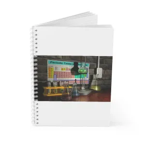 Science Scene Spiral Notebook