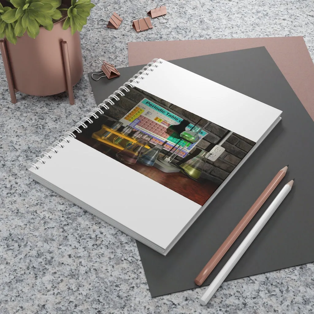 Science Scene Spiral Notebook
