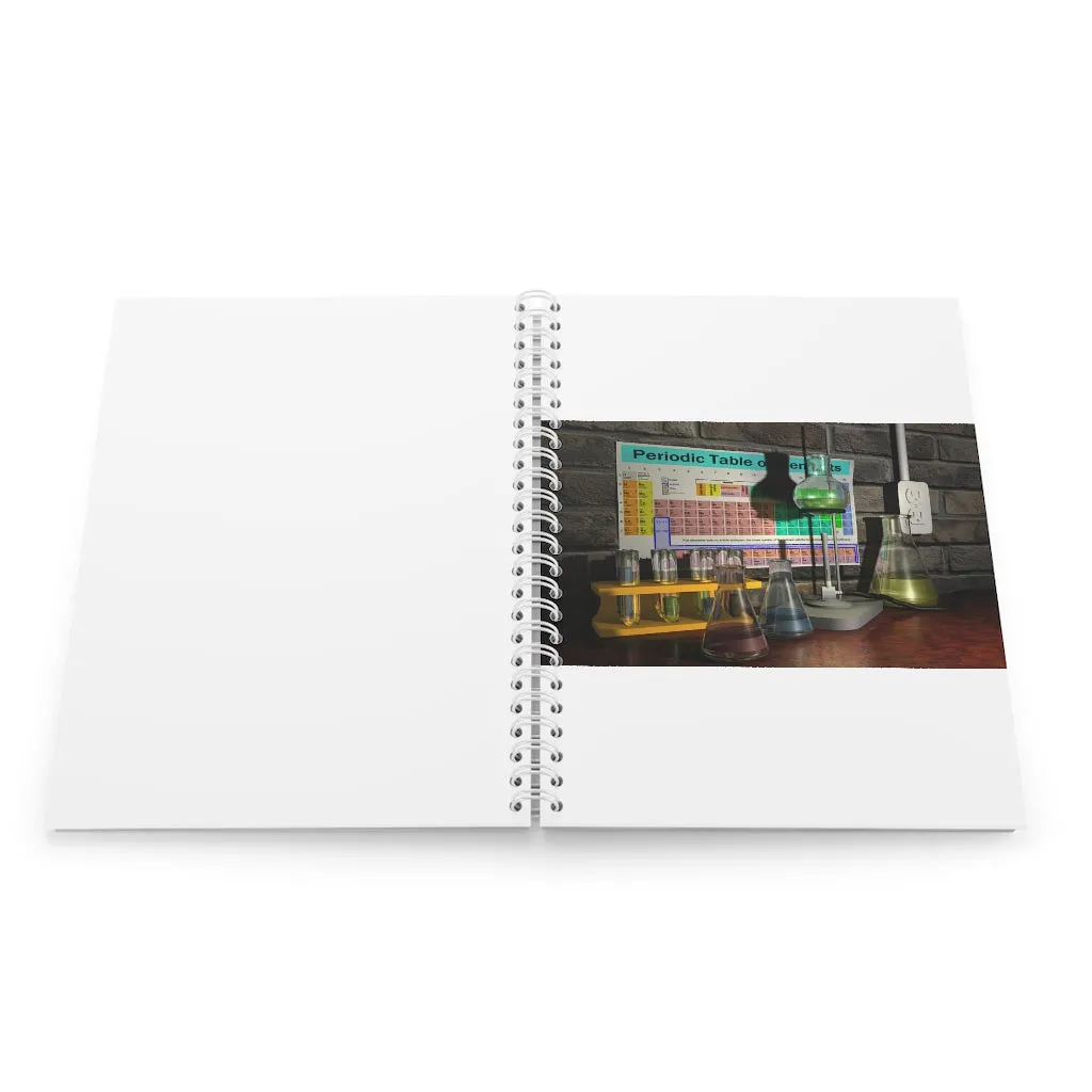 Science Scene Spiral Notebook