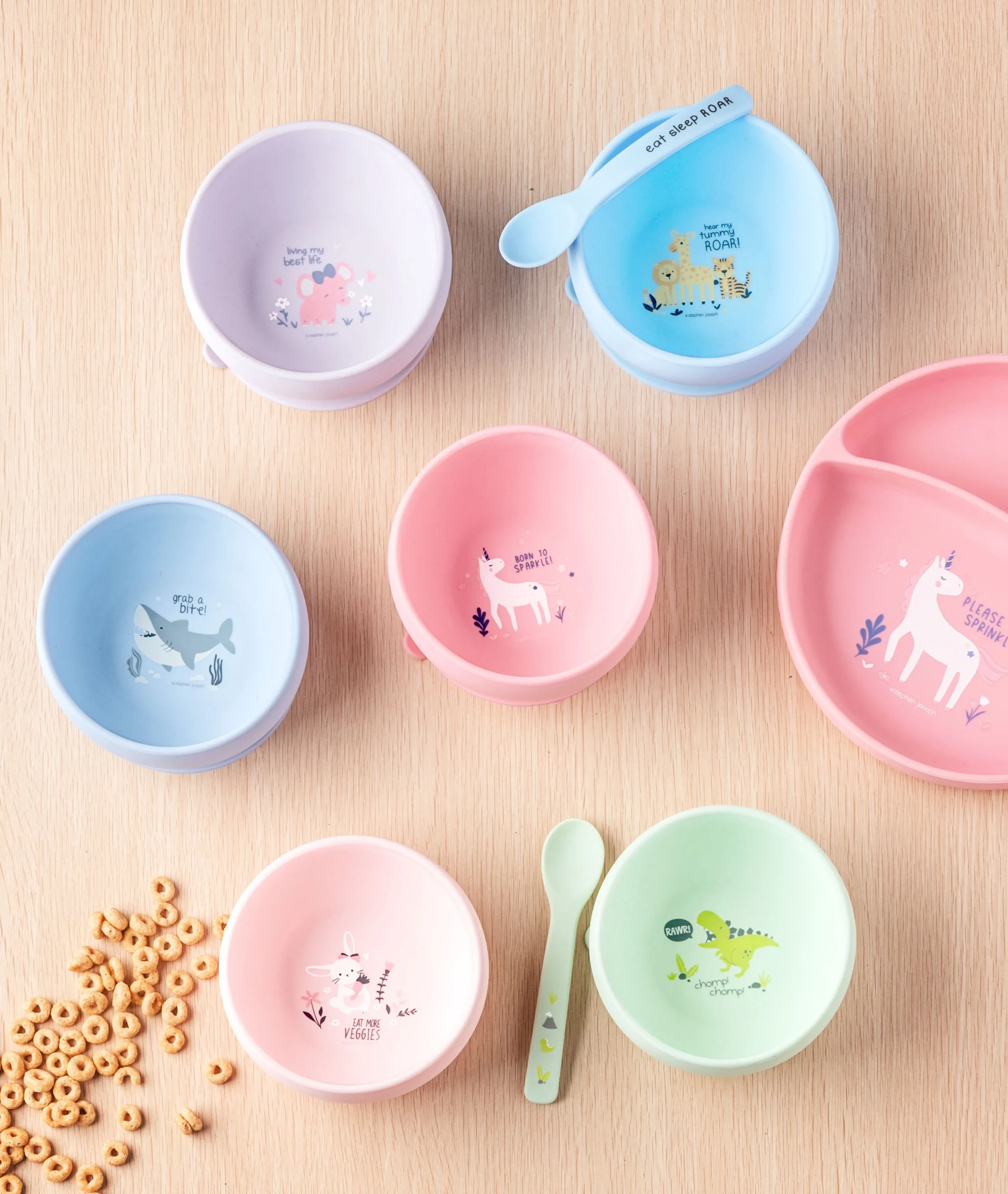 Silicone Bowls Zoo
