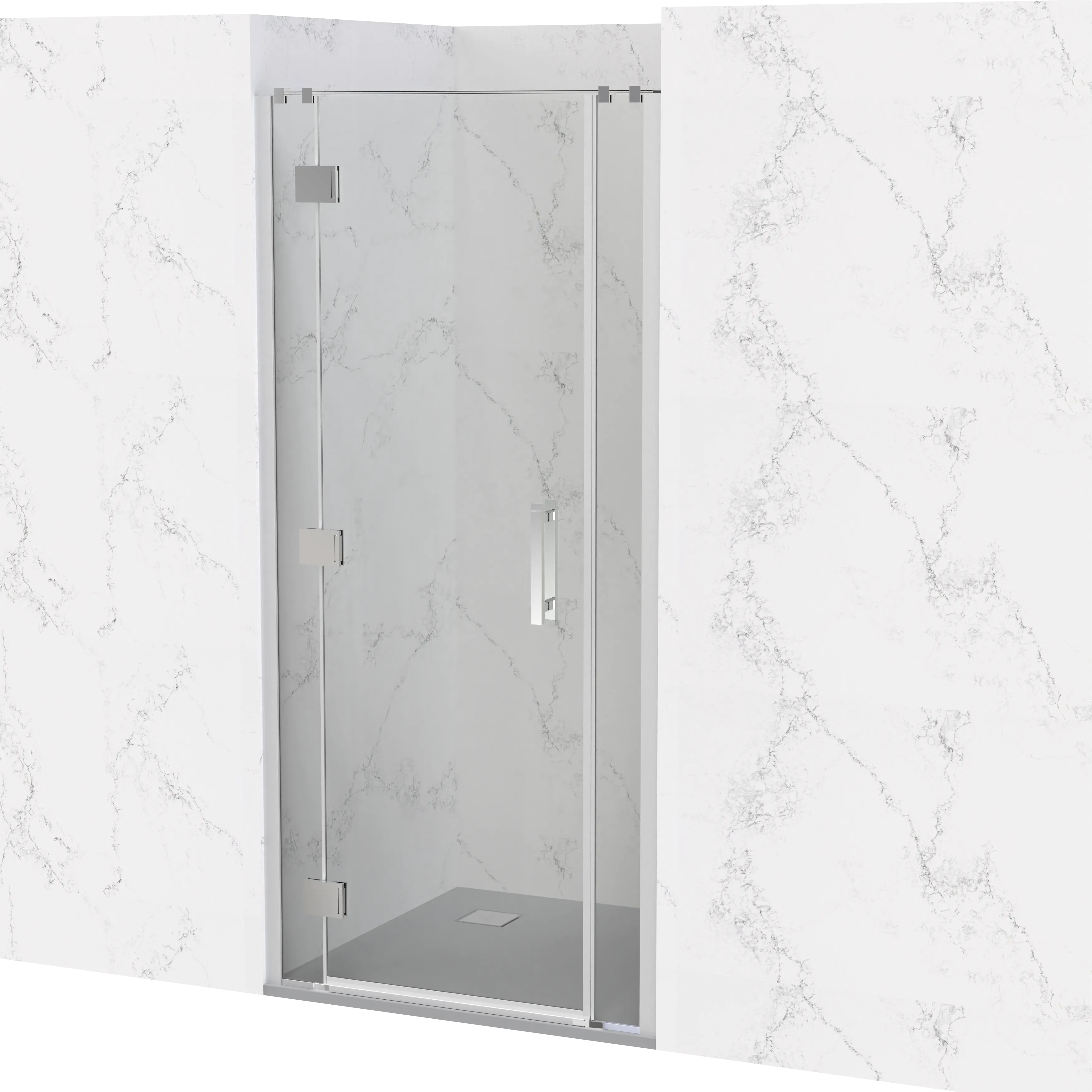 SlateForma Cardo 1000x1000 Alcove Shower