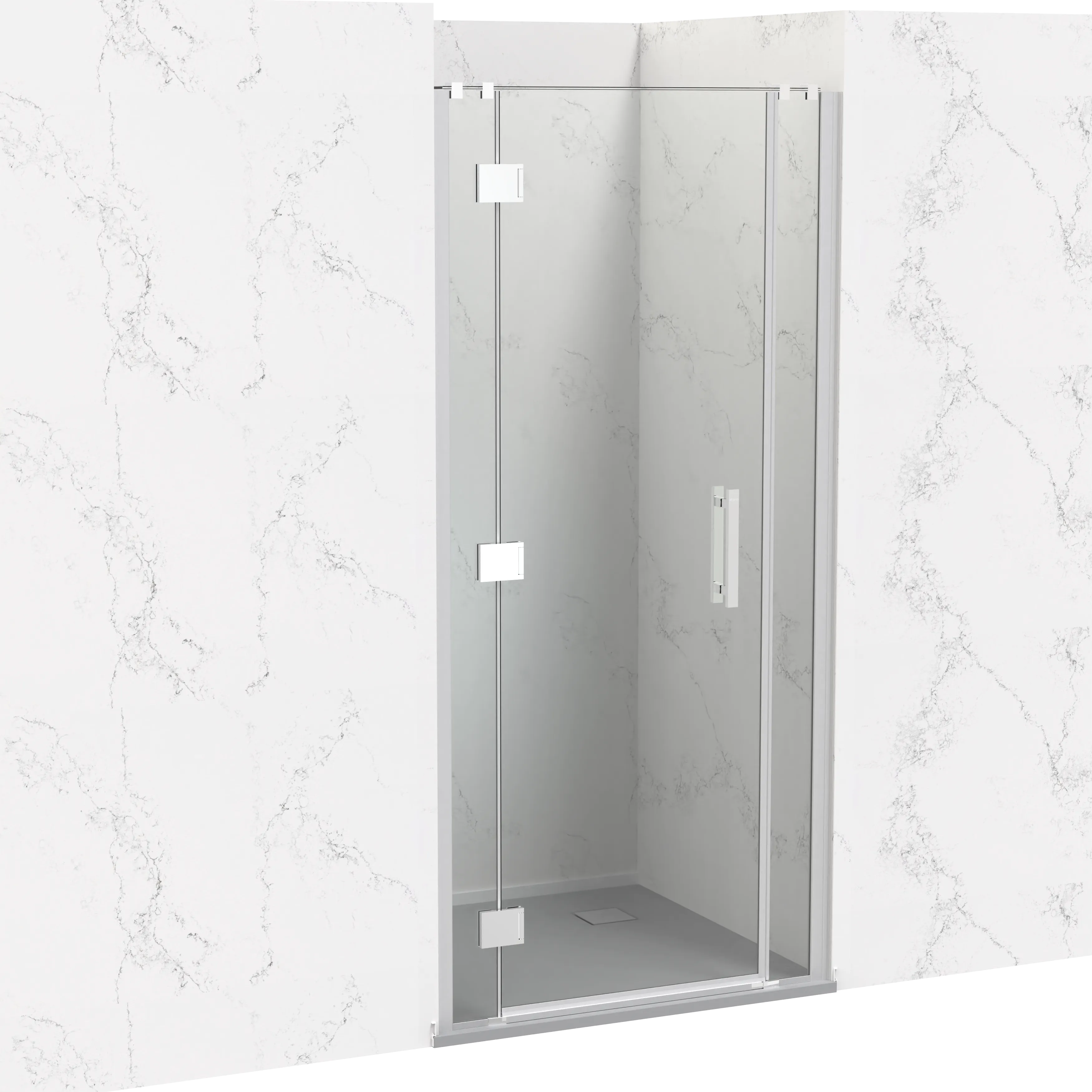 SlateForma Cardo 1000x1000 Alcove Shower