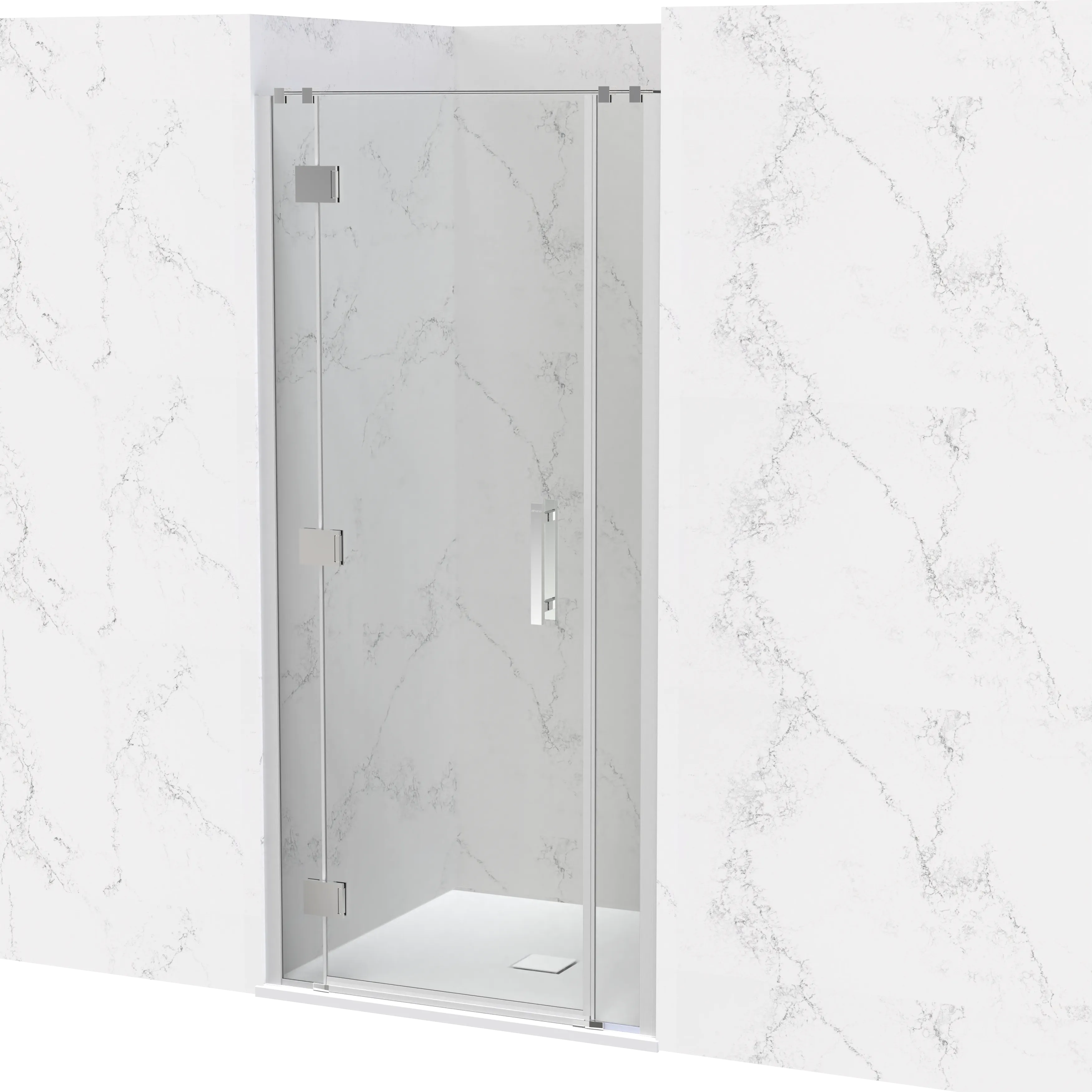SlateForma Cardo 1000x1000 Alcove Shower