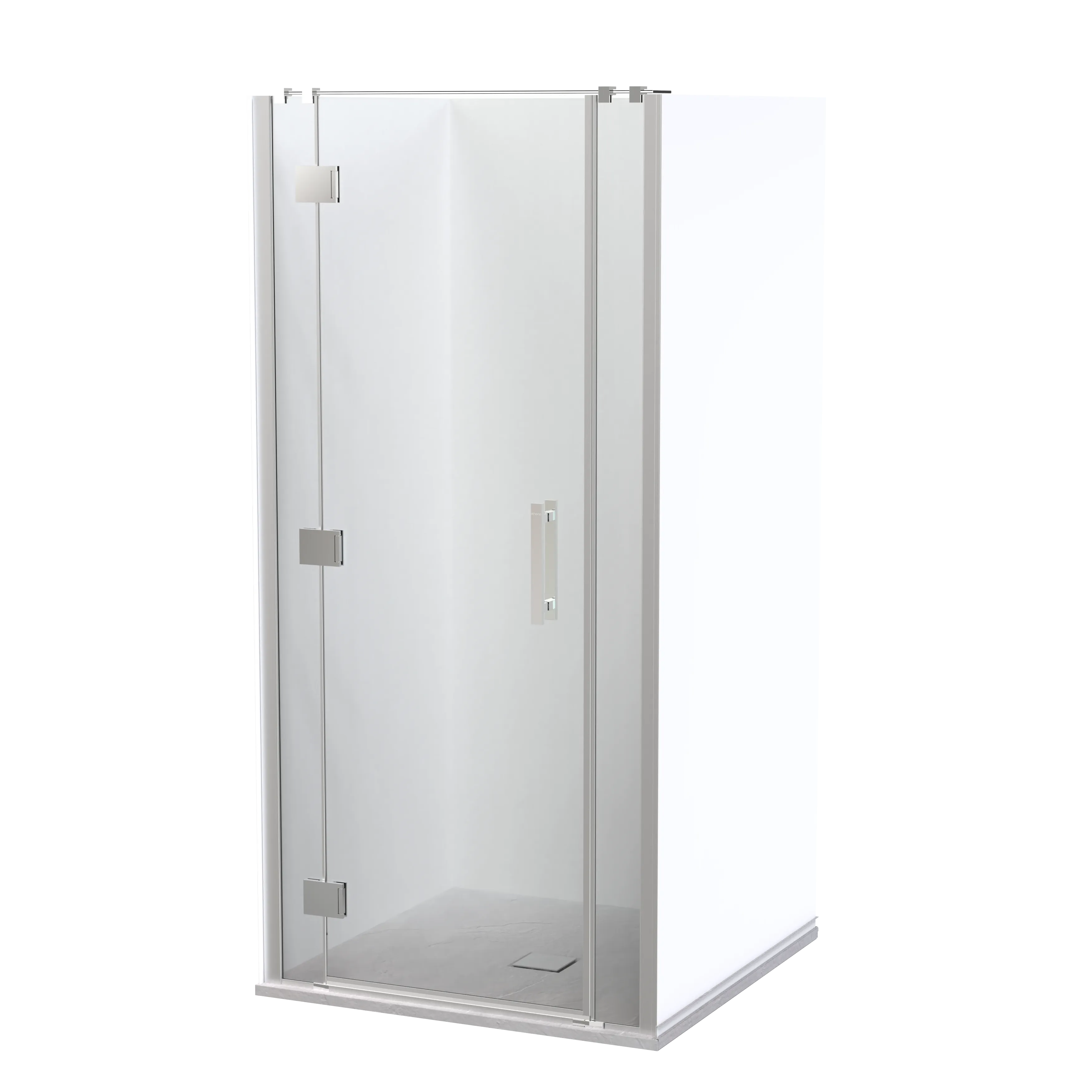 SlateForma Cardo 1000x1000 Alcove Shower
