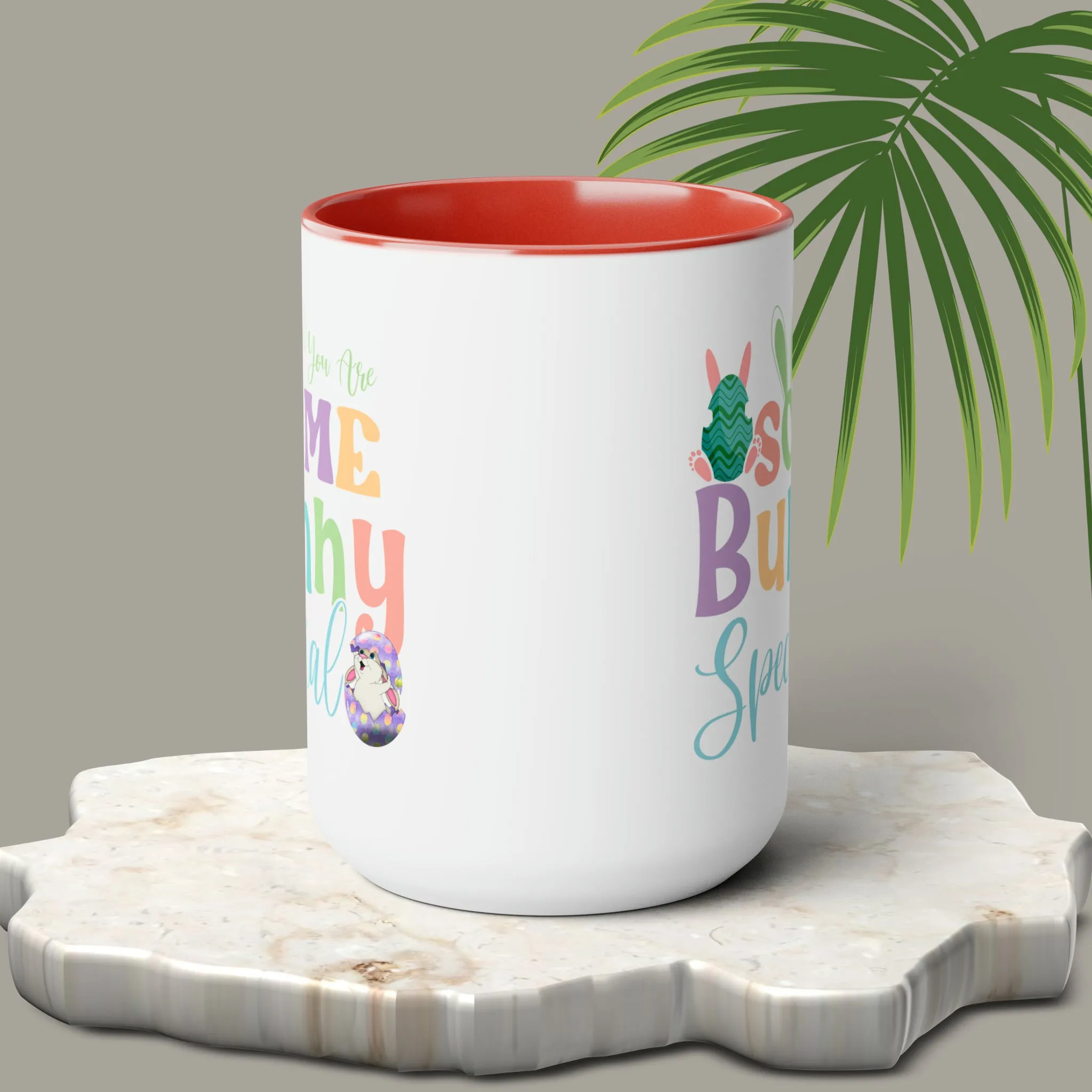 Some Bunny Special Two-Tone Coffee Mugs, 15oz