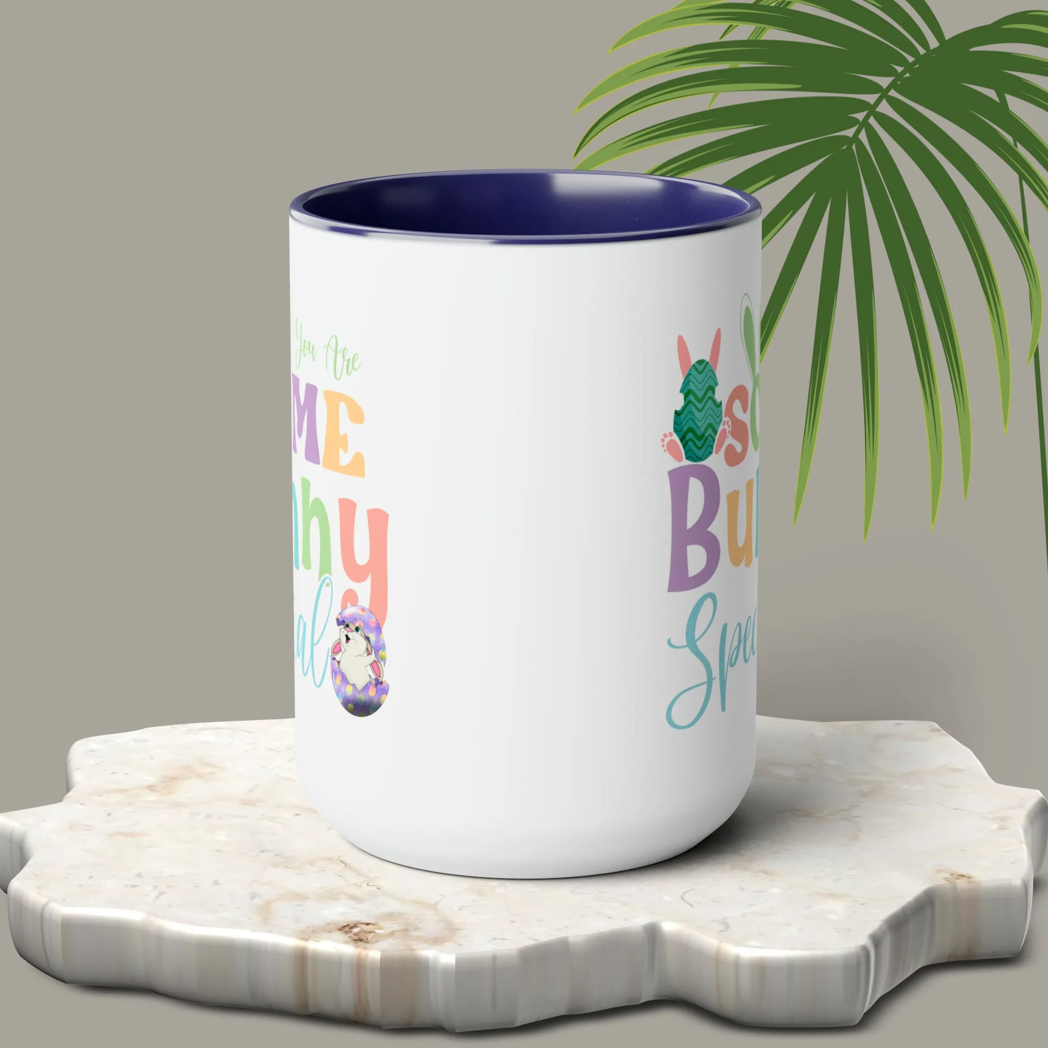 Some Bunny Special Two-Tone Coffee Mugs, 15oz
