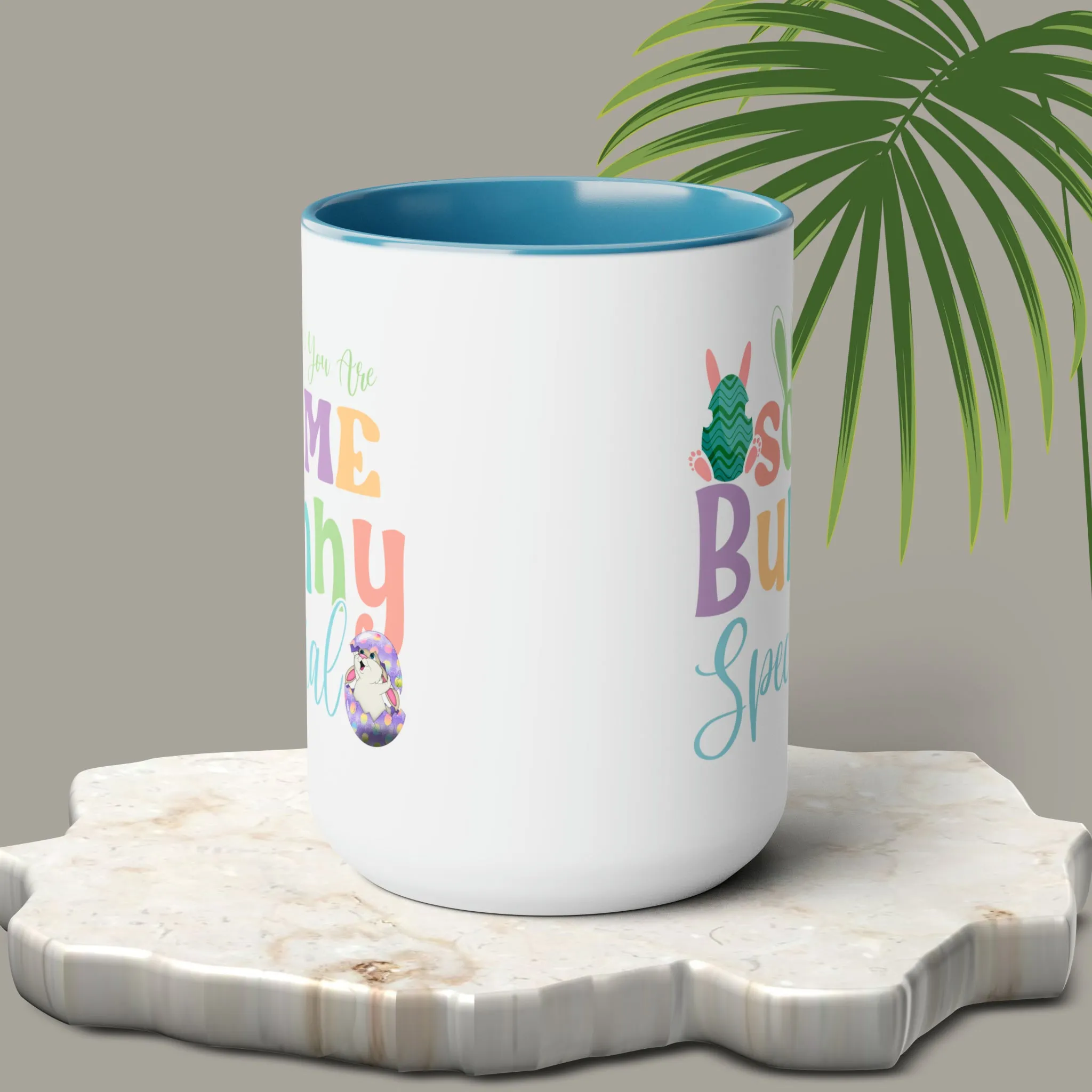 Some Bunny Special Two-Tone Coffee Mugs, 15oz