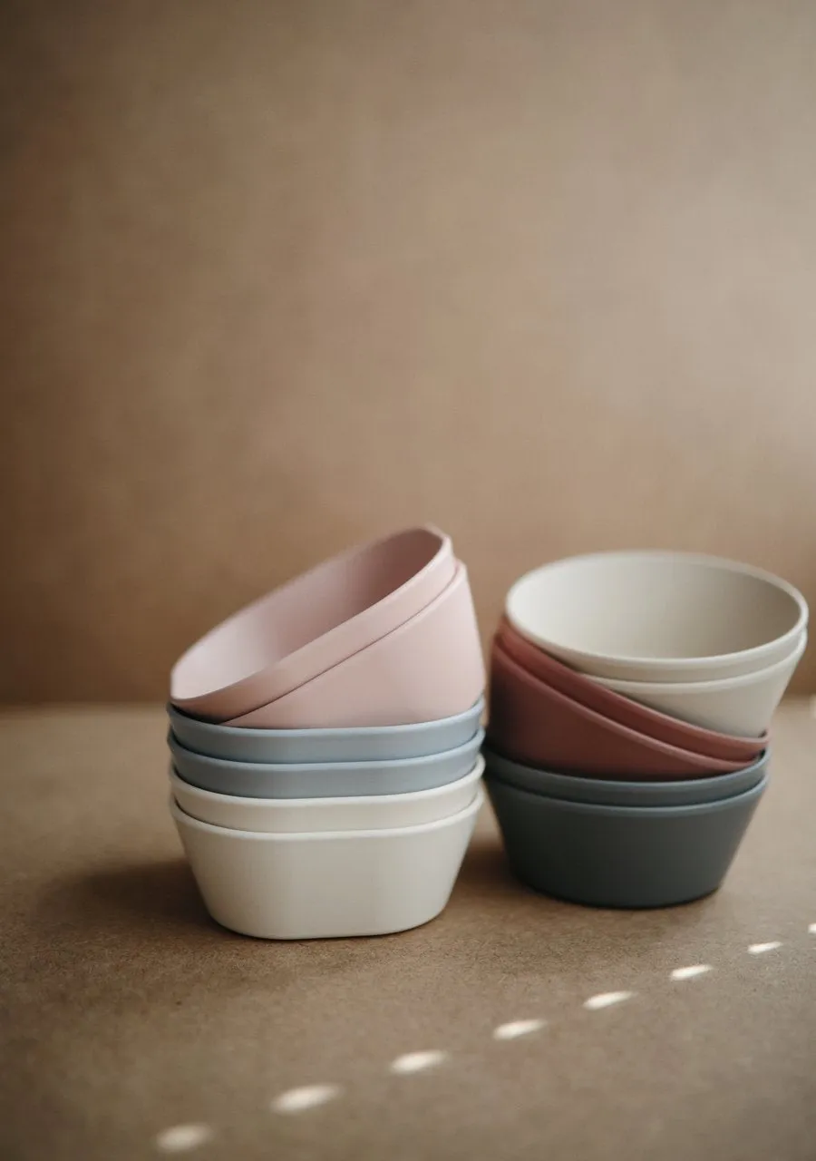 Square Dinnerware Bowl, Set of 2 (Cloud)