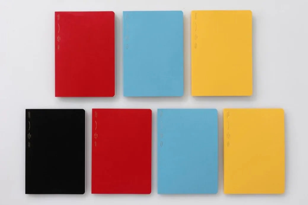 Stalogy 365Days Notebook - A5 - Grid - 368 Pages - Red