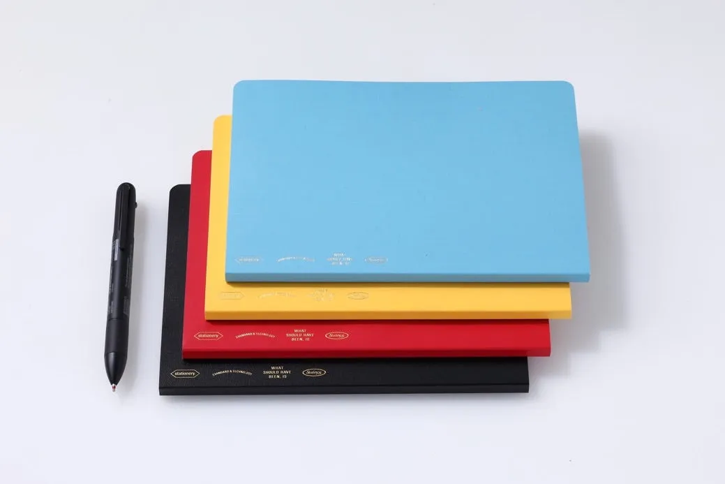 Stalogy 365Days Notebook - A5 - Grid - 368 Pages - Red