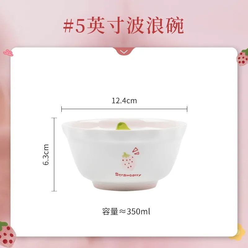 Strawberry Ceramic Tableware