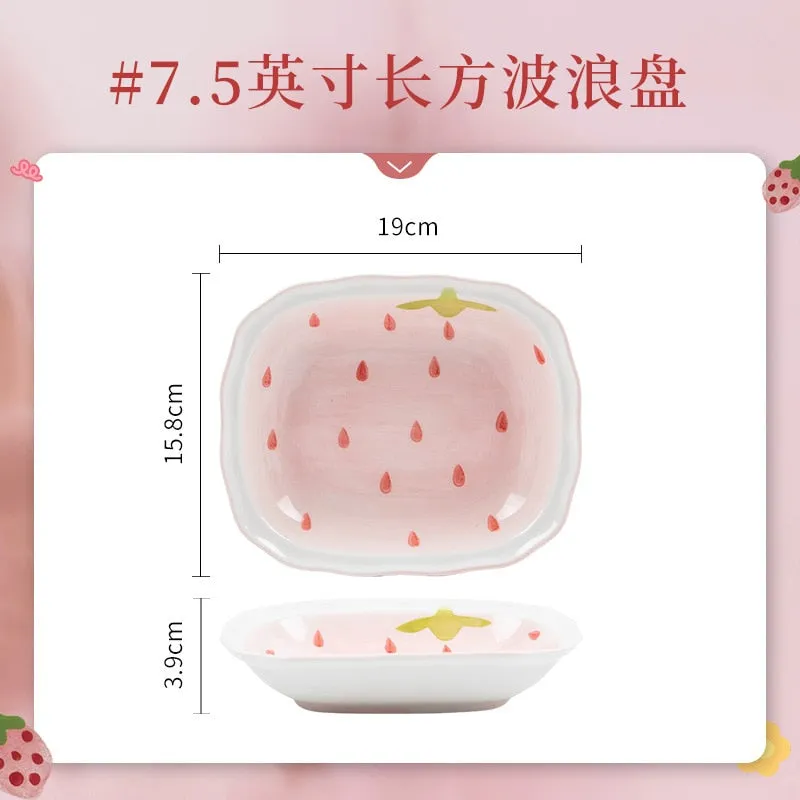 Strawberry Ceramic Tableware
