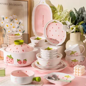 Strawberry Ceramic Tableware