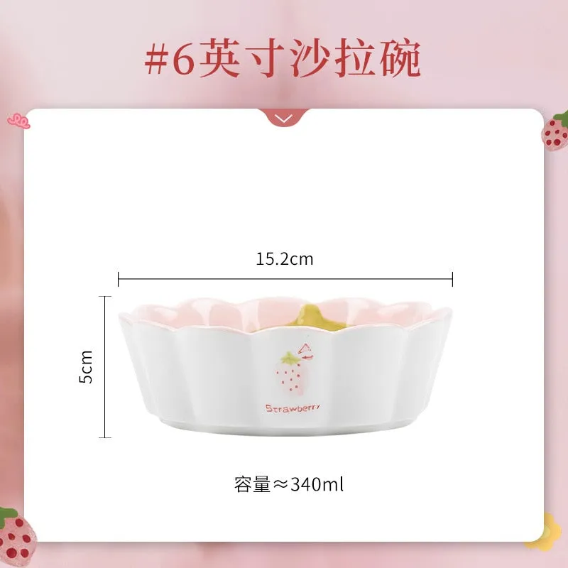 Strawberry Ceramic Tableware