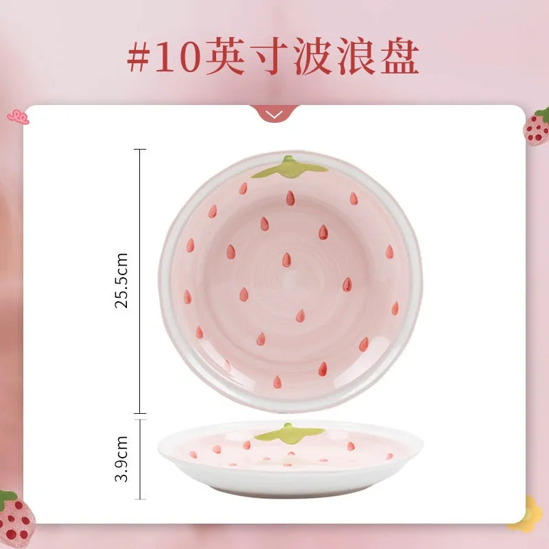 Strawberry Ceramic Tableware
