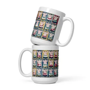 Sumo Wrestlers Mug,