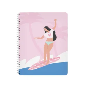 Surfer Girl Keiki Spiral Notebook