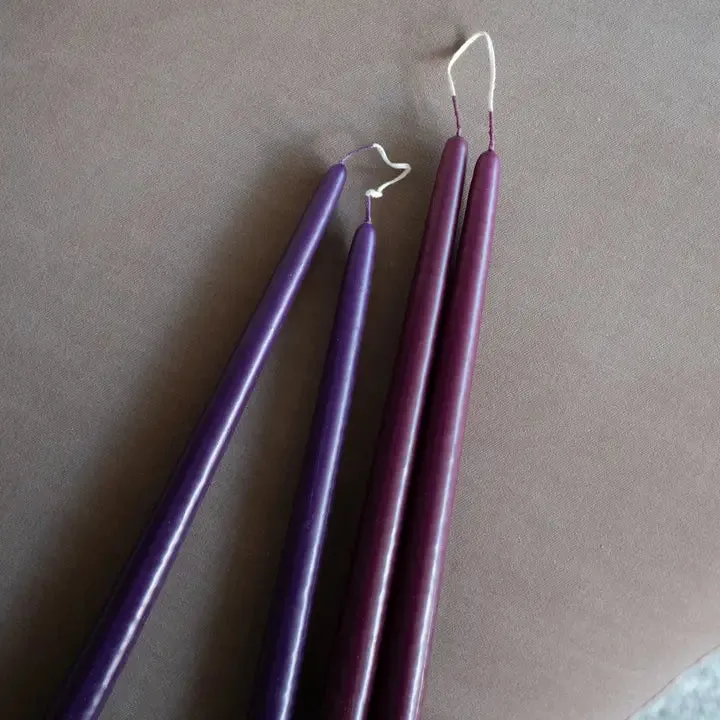 Taper Candles (Magenta)