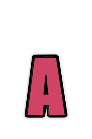 Travel Letter Sticker A