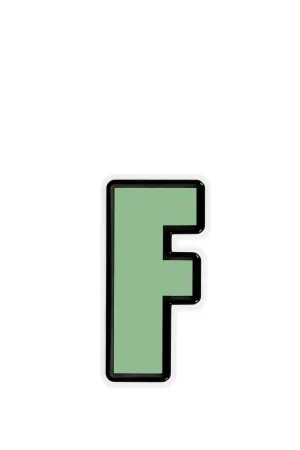 Travel Letter Sticker F
