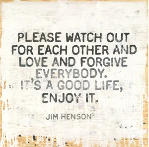 Tray: Jim Henson