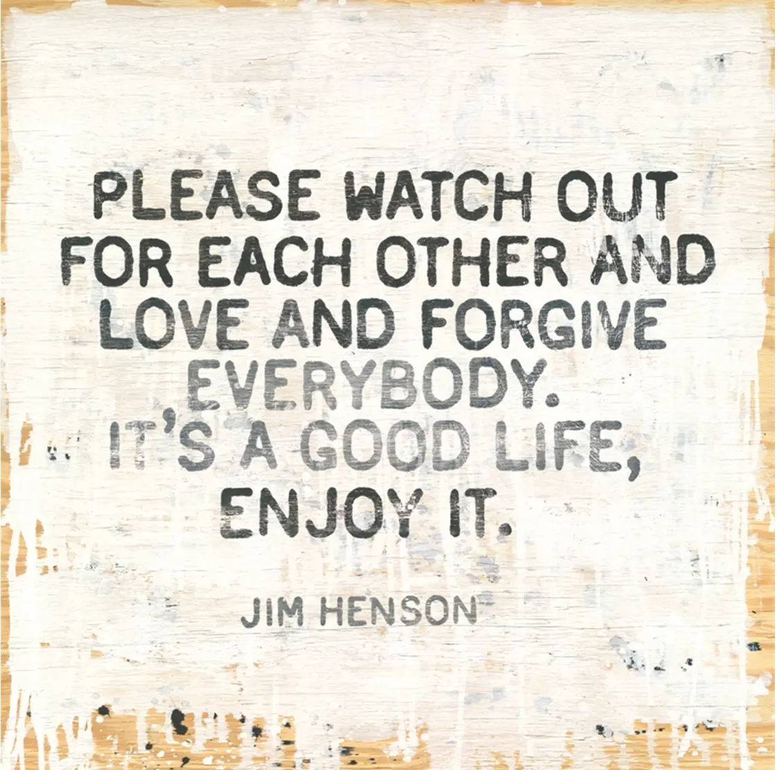 Tray: Jim Henson
