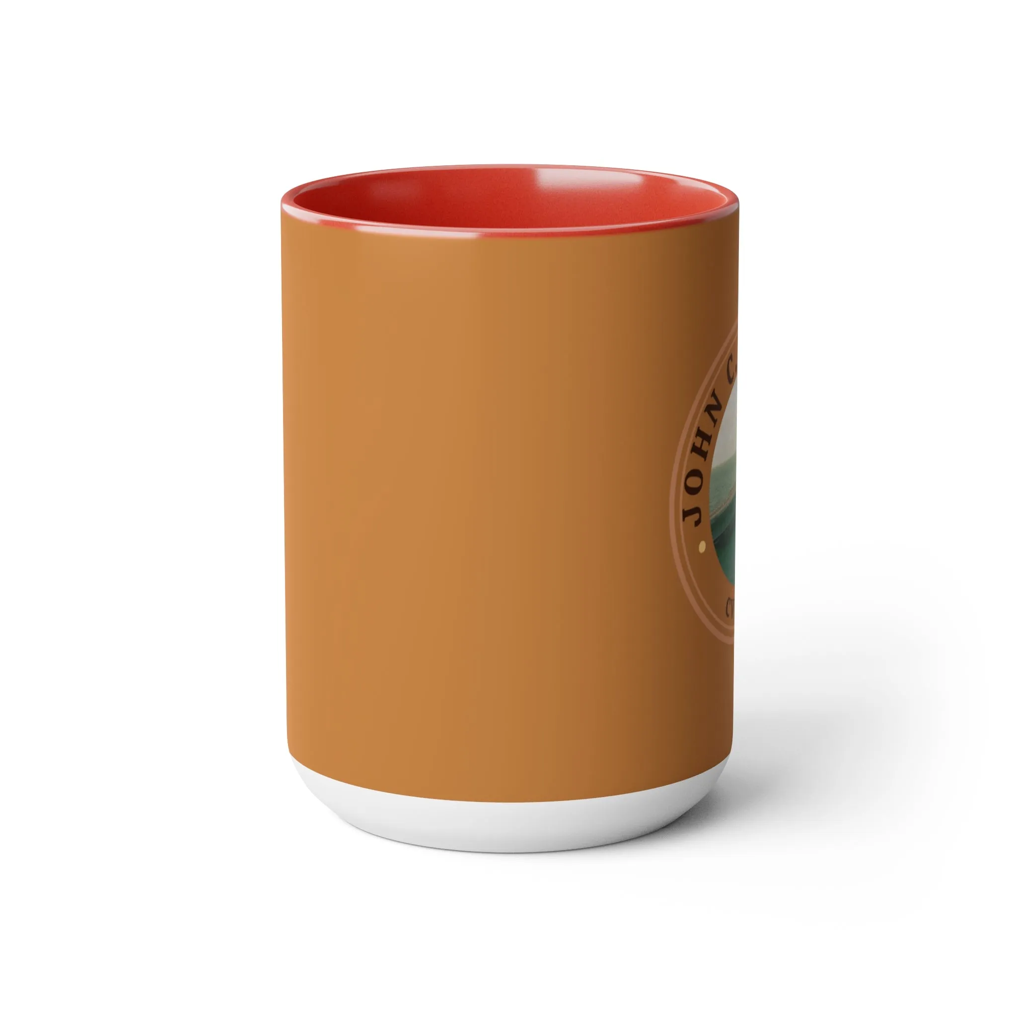 USS John C. Stennis United States Ships POD Two-Tone Coffee Mugs, 15oz