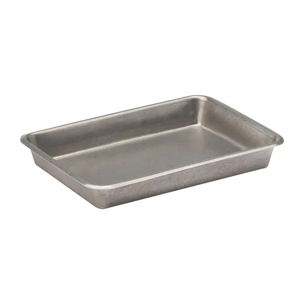 Utopia Vintage Steel Trays 230x165mm (Pack of 6) - HX606