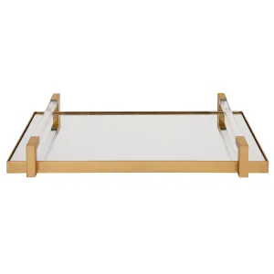 Uttermost Deki Gold Mirrored Tray