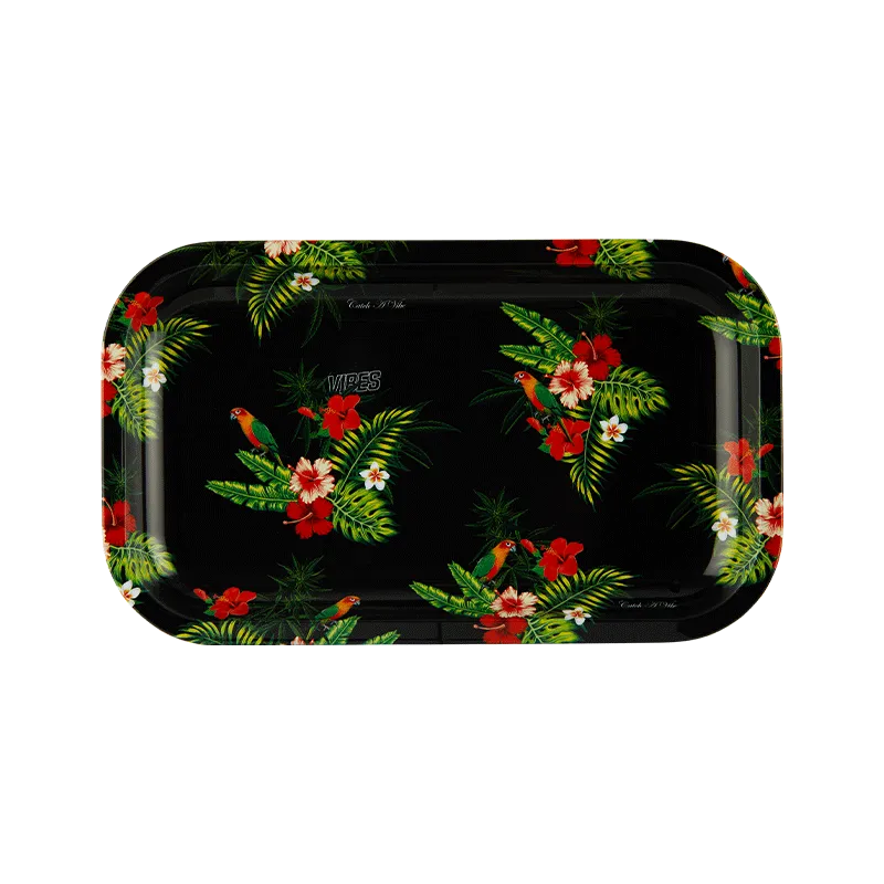 VIBES Floral Aluminum Tray