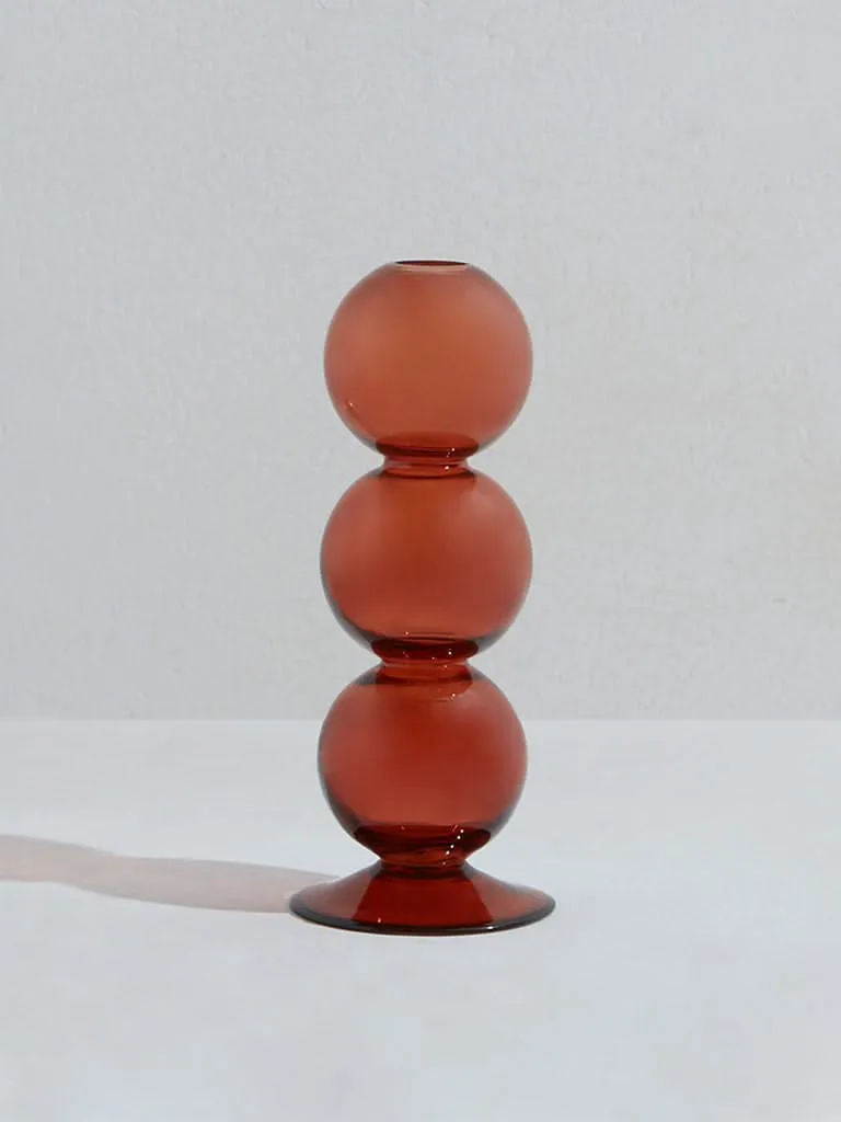 Westside Home Amber Bubble Vase