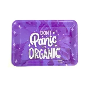 Wise Skies - It's Organic Purple - Metal Rolling Tray
