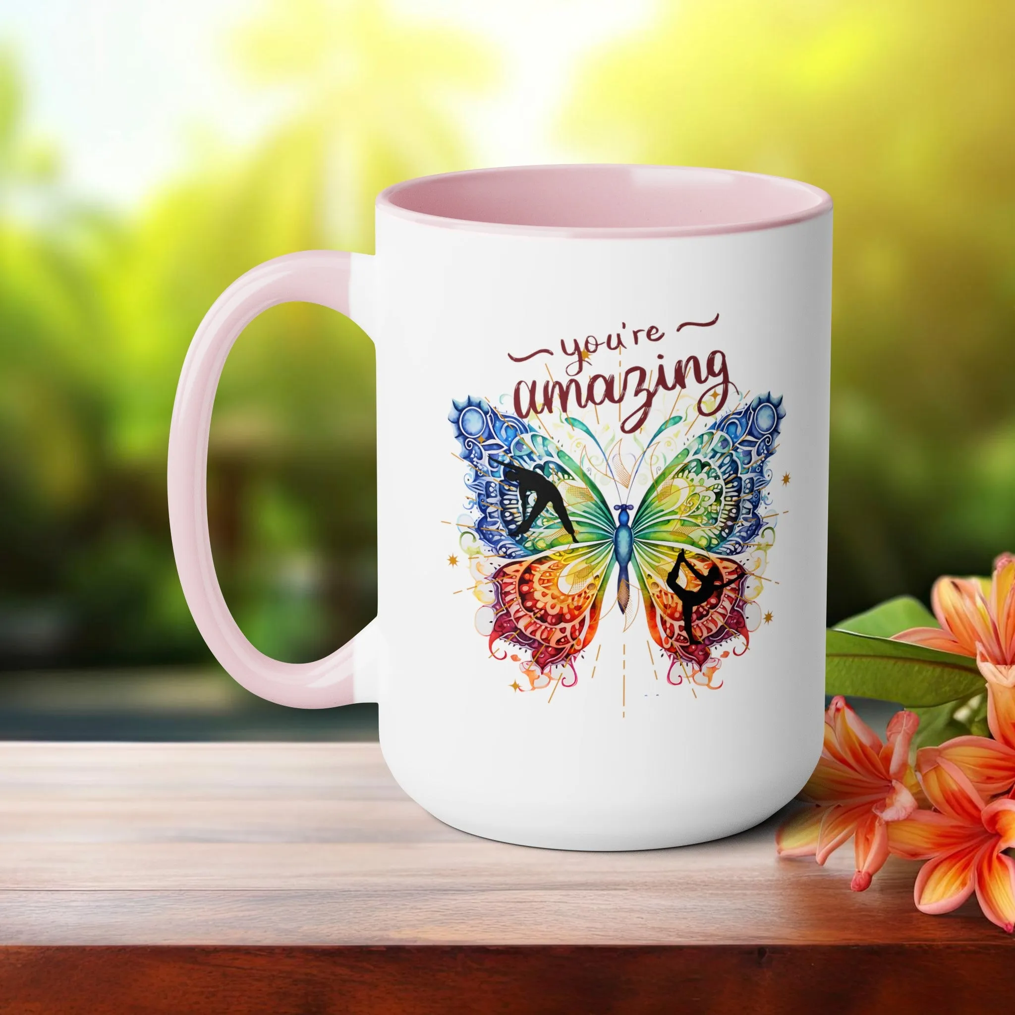 You're amazing Yoga Coffee Mug, Cute Yoga Coffee Mug, Yoga lovers Coffee Mug, Yoga Instructor Gift, Gift For Yoga lover, Gift For Yogi.
