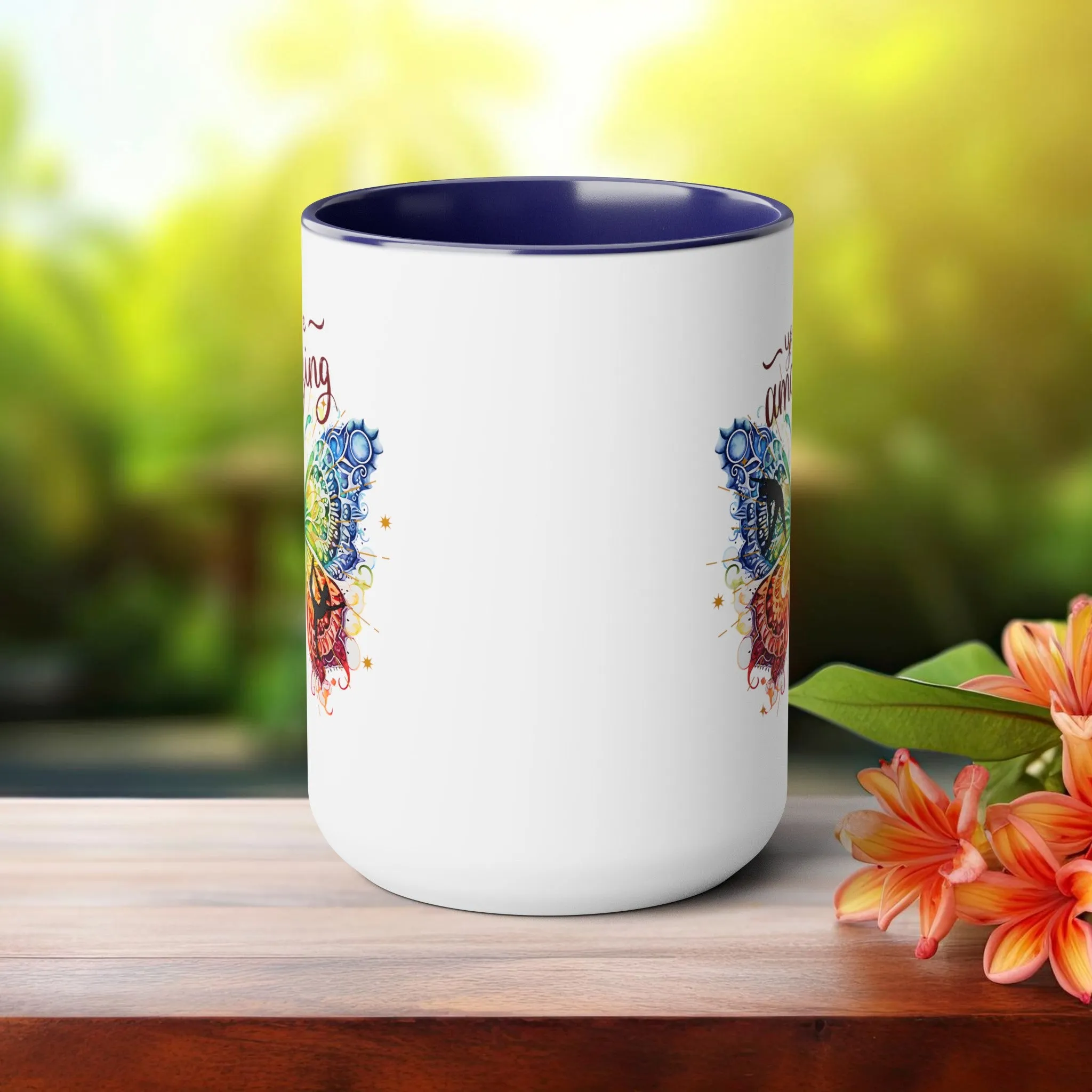 You're amazing Yoga Coffee Mug, Cute Yoga Coffee Mug, Yoga lovers Coffee Mug, Yoga Instructor Gift, Gift For Yoga lover, Gift For Yogi.