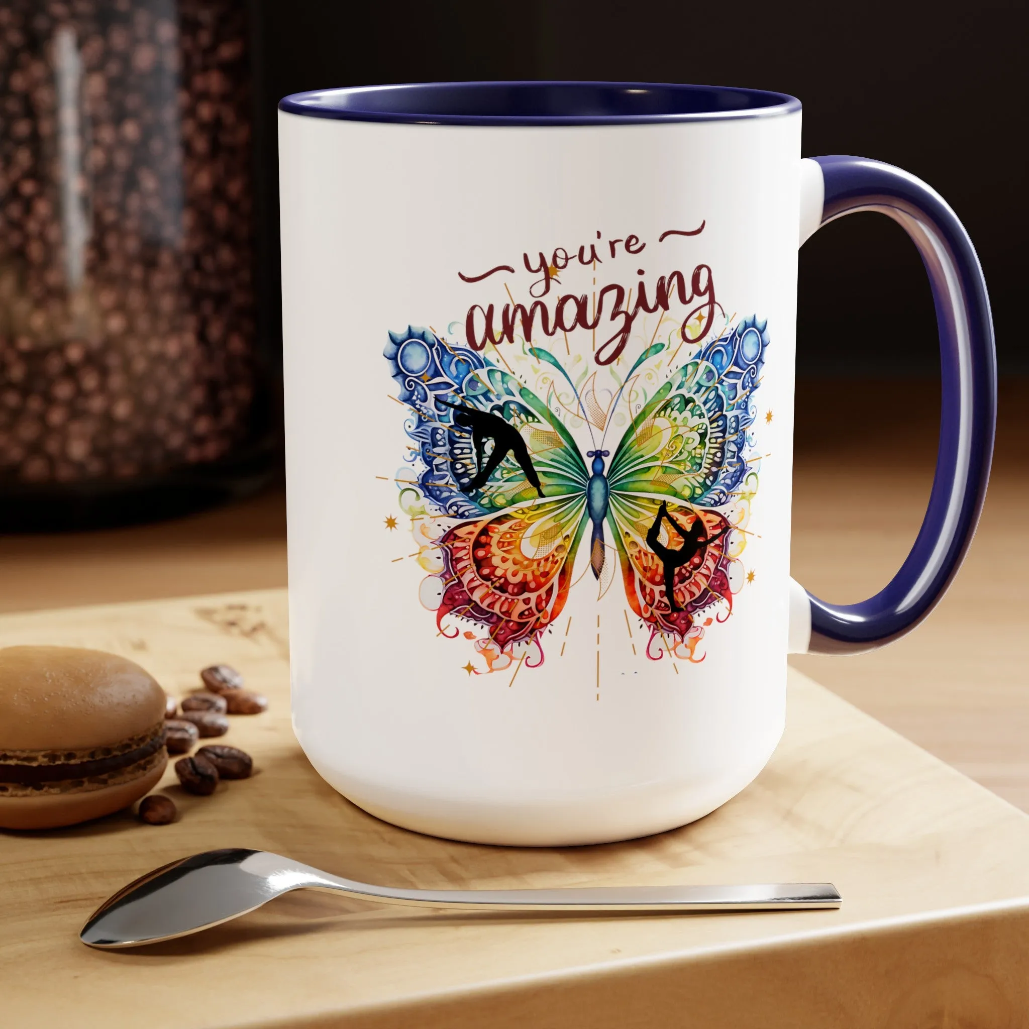 You're amazing Yoga Coffee Mug, Cute Yoga Coffee Mug, Yoga lovers Coffee Mug, Yoga Instructor Gift, Gift For Yoga lover, Gift For Yogi.
