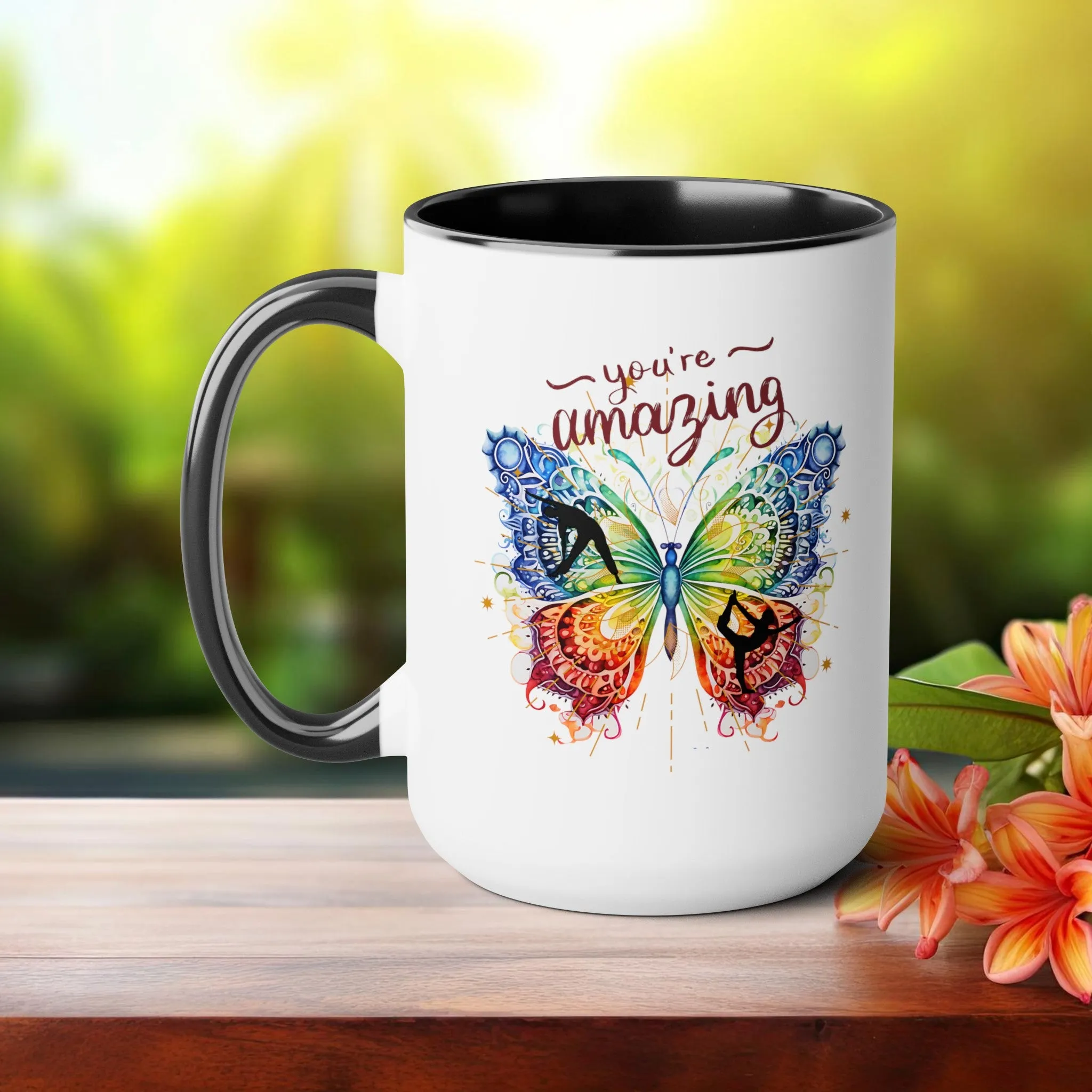 You're amazing Yoga Coffee Mug, Cute Yoga Coffee Mug, Yoga lovers Coffee Mug, Yoga Instructor Gift, Gift For Yoga lover, Gift For Yogi.