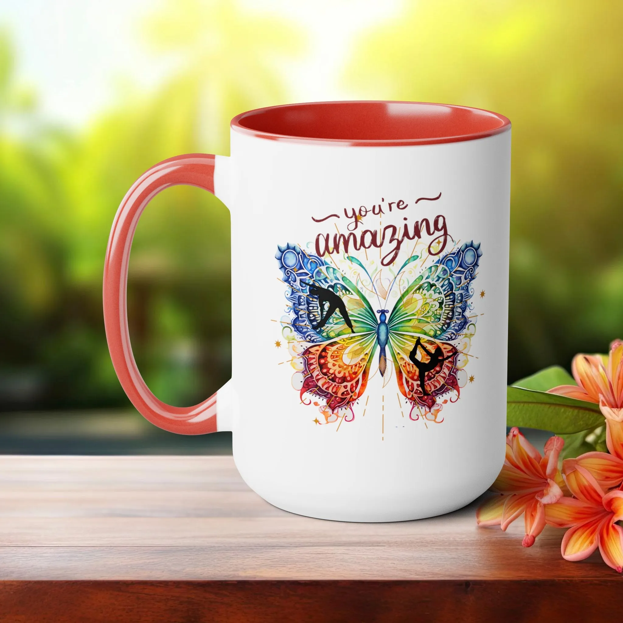 You're amazing Yoga Coffee Mug, Cute Yoga Coffee Mug, Yoga lovers Coffee Mug, Yoga Instructor Gift, Gift For Yoga lover, Gift For Yogi.