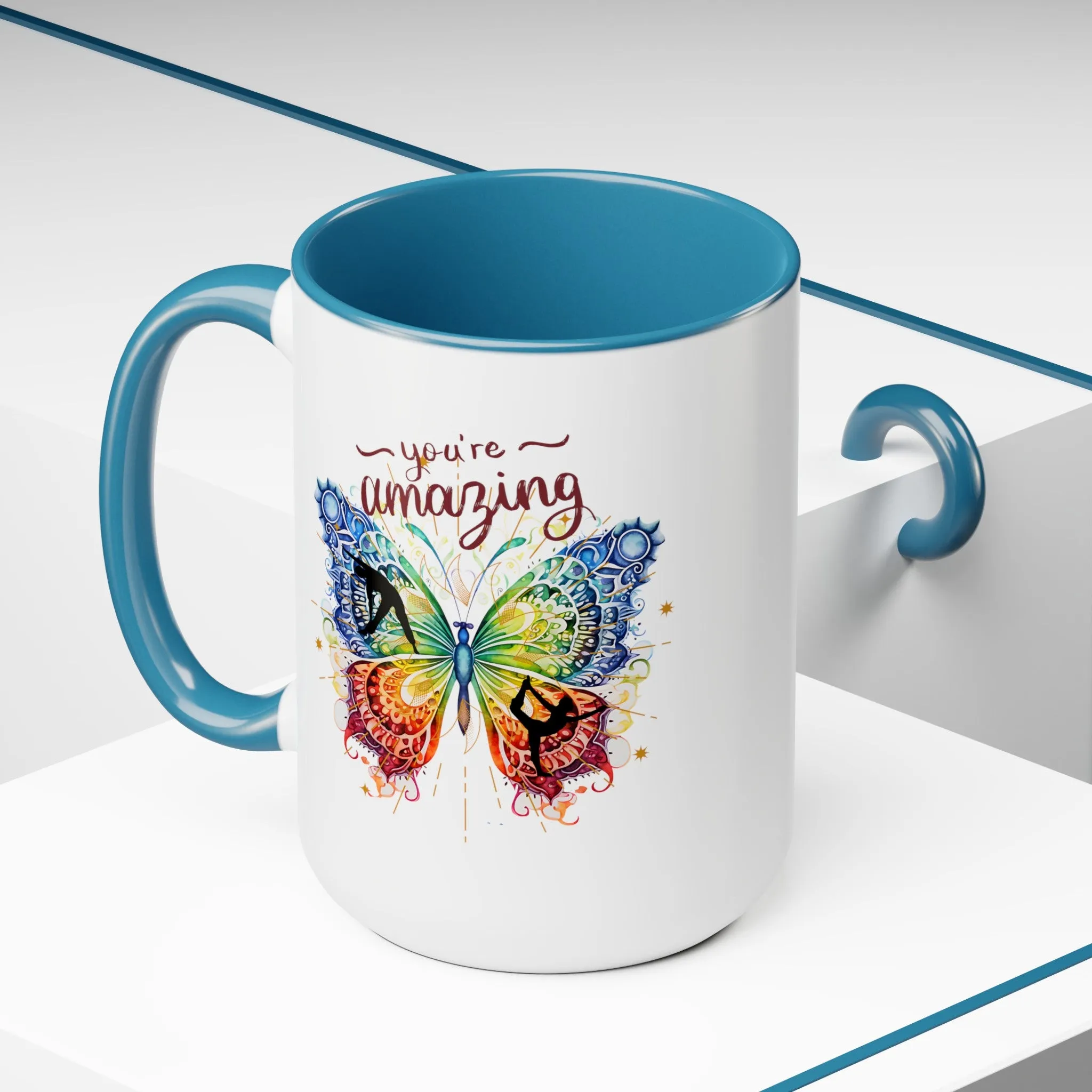 You're amazing Yoga Coffee Mug, Cute Yoga Coffee Mug, Yoga lovers Coffee Mug, Yoga Instructor Gift, Gift For Yoga lover, Gift For Yogi.
