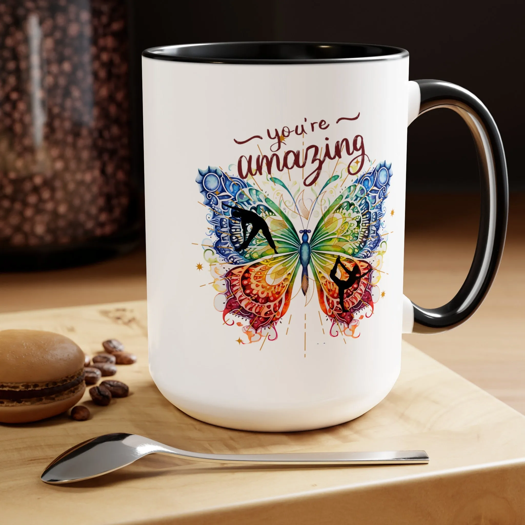 You're amazing Yoga Coffee Mug, Cute Yoga Coffee Mug, Yoga lovers Coffee Mug, Yoga Instructor Gift, Gift For Yoga lover, Gift For Yogi.