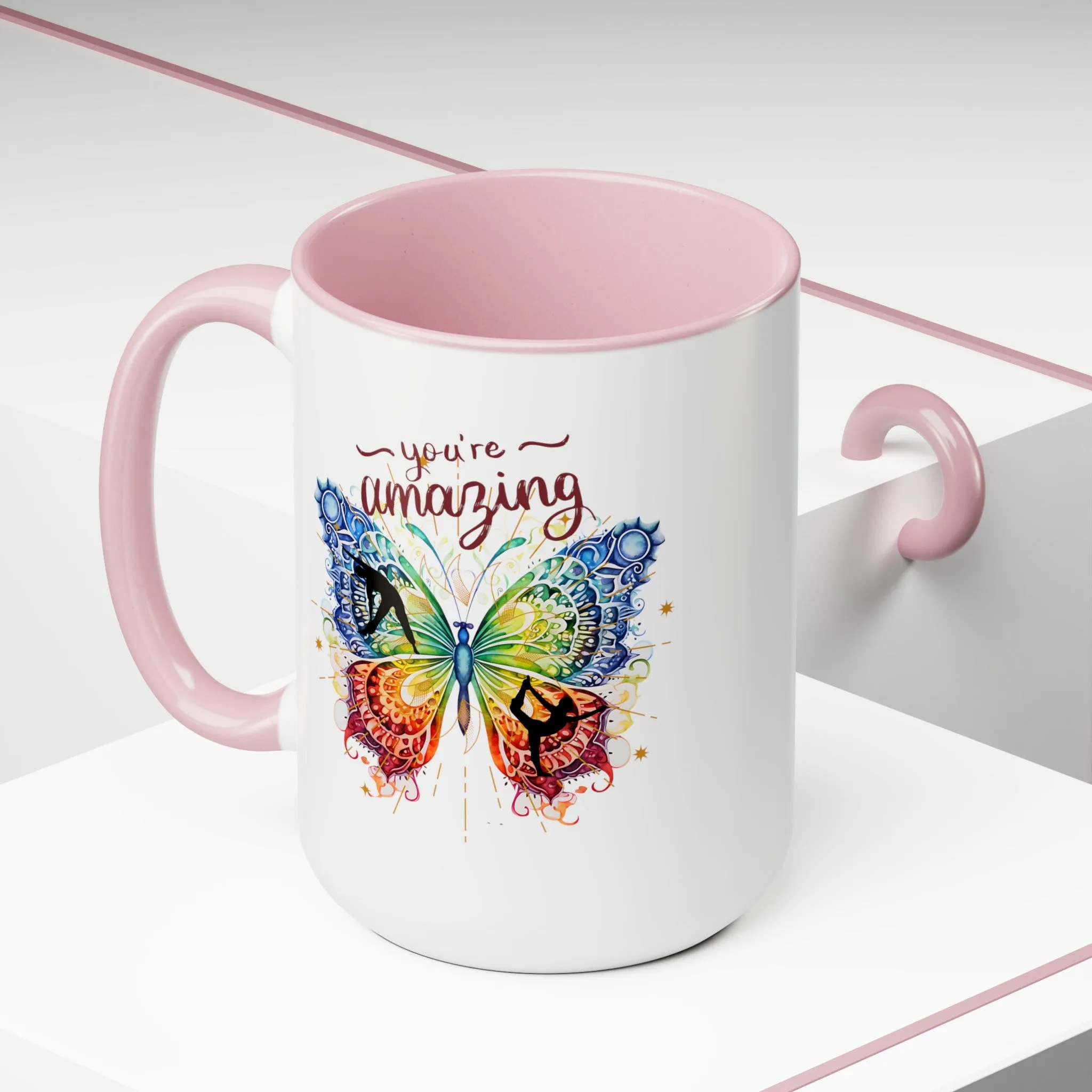 You're amazing Yoga Coffee Mug, Cute Yoga Coffee Mug, Yoga lovers Coffee Mug, Yoga Instructor Gift, Gift For Yoga lover, Gift For Yogi.