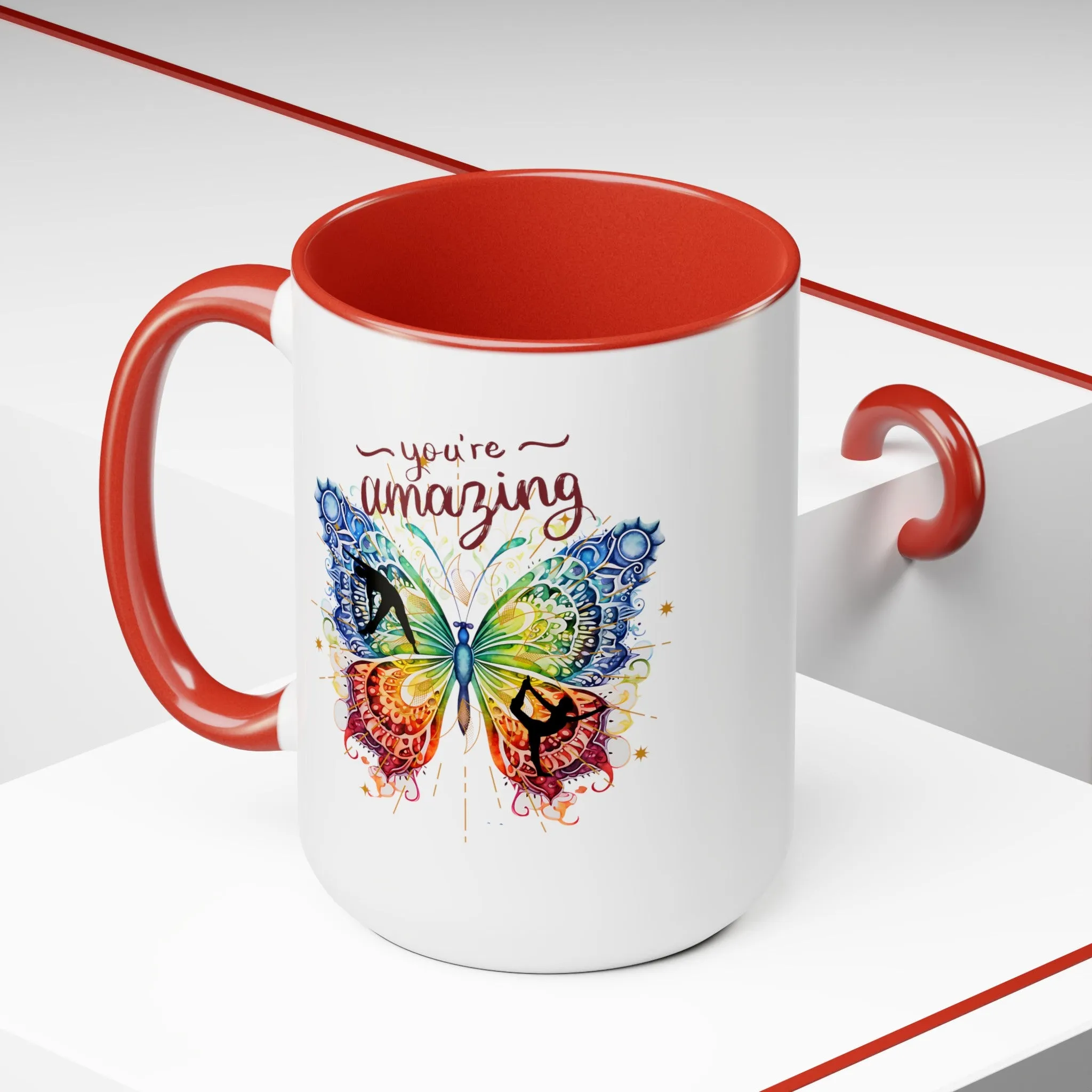 You're amazing Yoga Coffee Mug, Cute Yoga Coffee Mug, Yoga lovers Coffee Mug, Yoga Instructor Gift, Gift For Yoga lover, Gift For Yogi.