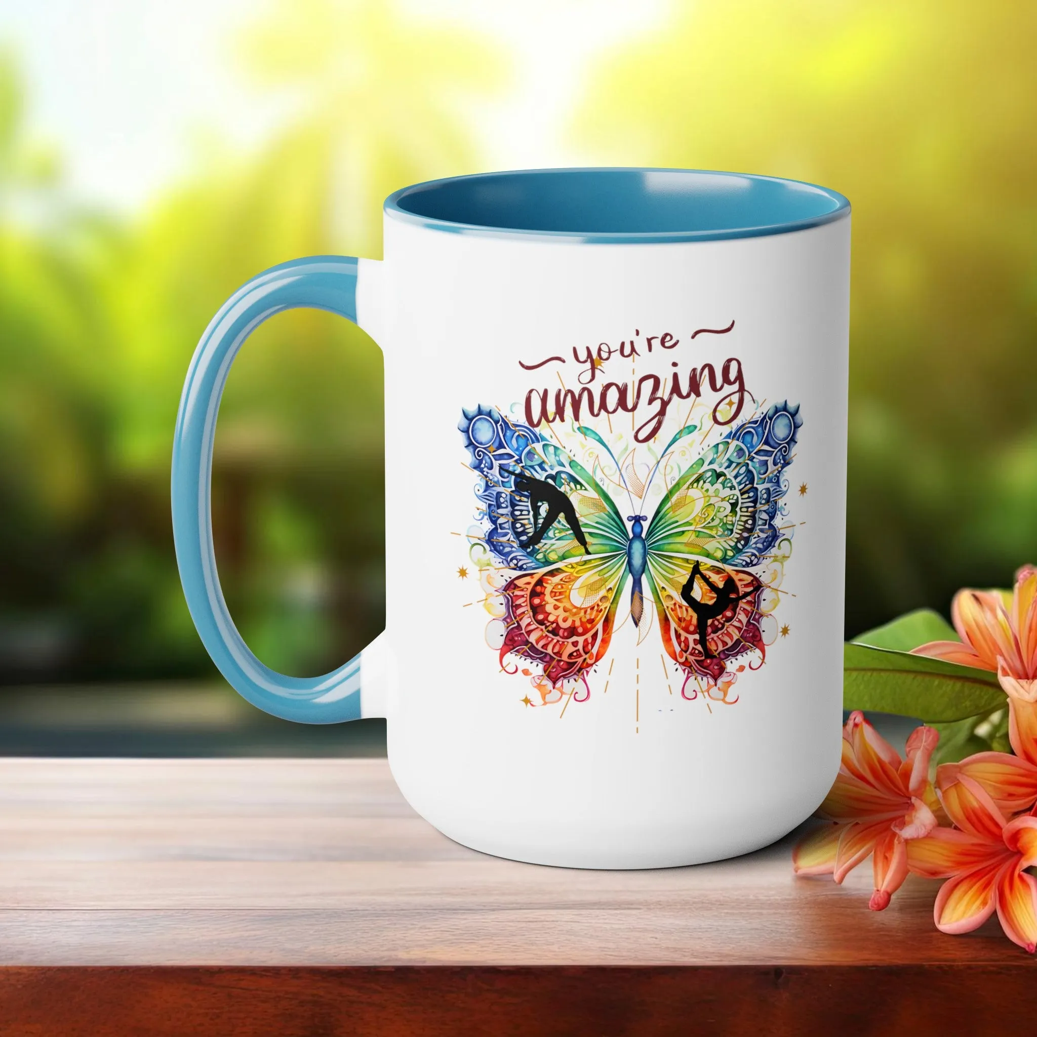 You're amazing Yoga Coffee Mug, Cute Yoga Coffee Mug, Yoga lovers Coffee Mug, Yoga Instructor Gift, Gift For Yoga lover, Gift For Yogi.